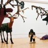 Bild Museum Laura Ford_The Great Indoors (Ausschnitt 3 stags, glove boy), 2001_8x12RGB
