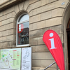 Zu sehen ist der i-Punkt in Schwäbisch Gmünd