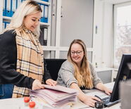 Bilder von Auszubildenden