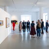 Ausstellungsansicht Hans Hartung, Galerie im Prediger, 2026. Foto: Thomas Zehnder