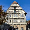 Zu sehen ist die Fassade der Gmünder Stadtbibliothek