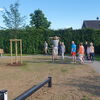 Zu sehen ist der Bewegungspark in Straßdorf genannt "Fitness-Fläga"
