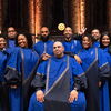 auf dem Bild ist der Gospel Chor zu sehen.