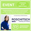 Zu sehen ist die Einladung zum GründerinnenNetzOstalb-Event