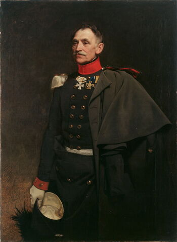 Emanuel Leutze, Oberst Heinrich Lottner, 1853. © Hamburger Kunsthalle