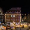 Zu sehen ist der Weihnachtsmarkt auf dem Marktplatz von Schwäbisch Gmünd