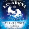 Zu sehen ist das Eis-Arena Stadtwerke Plakat 2025