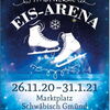 Zu sehen ist der Flyer Eisbahn 2020