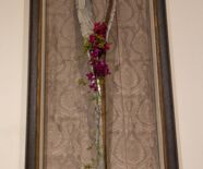 Blumengesteck der 7. Blumenschau mit dem Thema Glanz und Gloria