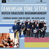 Zu sehen ist das Plakat des Deutsch-Israelischen Begegnungskonzert im Stadtgarten