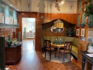 zu sehen ist der Eingangsbereich der Jugendstilvilla