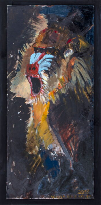 Monika Baumhauer, Mandrill, 2019