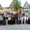 Zu sehen sind die neuen Auszubildenden, die ab 2. September ihre Ausbildung bei der Stadtverwaltung beginnen.