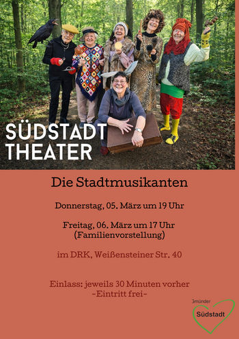 Zu sehen ist das Plakat der Theateraufführung
