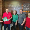 Zu sehen sind Dr. Matthias Rösch, Peter Arnold, Simone Waibel, Dr. Alexander Stütz. Rose Uhl