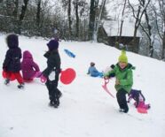 Winterspass am Schlittenhügel