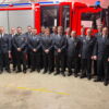 Zu sehen ist die Feuerwehr Straßdorf beim Gruppenbild
