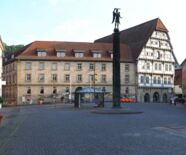 Das Spital zum Heiligen Geist: Blick vom Marktplatz aus2