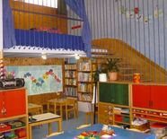 Innenraum des Kindergartens