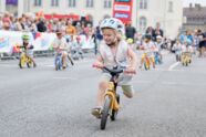 Bild von jungen Radfahrern bei der kinder Joy of Moving Veranstaltung