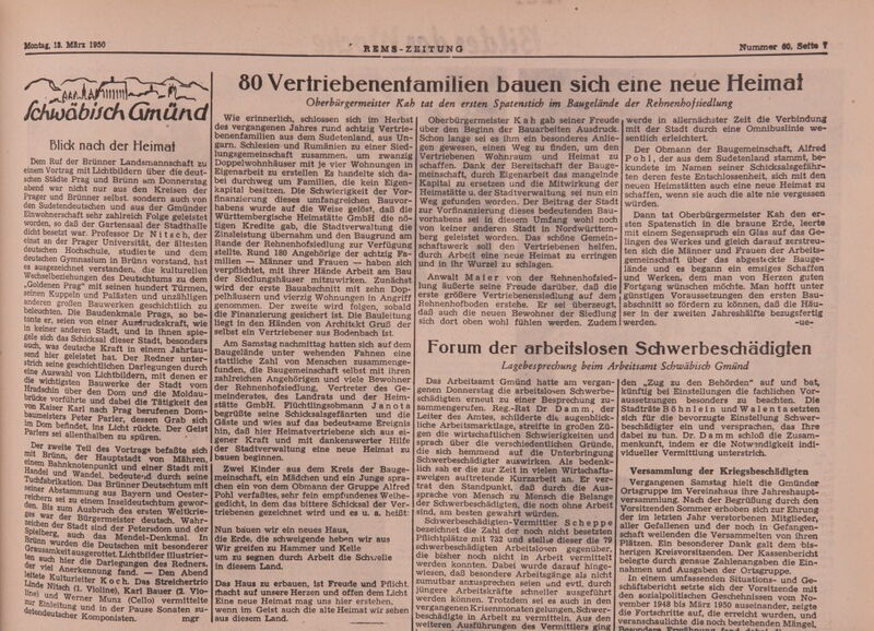 Stadtarchiv Schwäbisch Gmünd, Zeitungen
