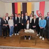 Zu sehen ist der Eintrag ins Silberne Buch der Stadt Schwäbisch Gmünd