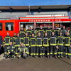 Zu sehen ist das Gruppenbild vom Maschinistenlehrgang bei der Feuerwehr Schwäbisch Gmünd