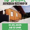 Zu sehen ist das Plakat zur Jubiläumsfeier 10-Jahre-Jugendraum Hussenhofen