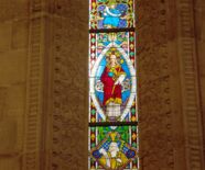 Johanniskirche beleuchtet zur Weihnachtszeit