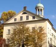 Zu sehen ist das Central Moravian Church-fall in Bethlehem