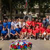 Zu sehen ist ein Gruppenbild vom Besuch in Antibes
