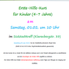 Zu sehen ist der Flyer