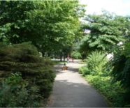 Außenbereich des Familienzentrums