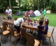 Väter-Kinder-Zelten