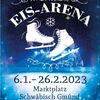Stadtwerke Eis-Arena 2023 vor dem Rathaus vom 6. Januar bis 26. Februar 2023