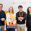 Zu sehen sind die Gewinner des Pitch Events in München