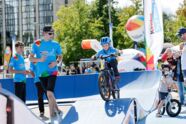 Bild von jungen Radfahrern bei der kinder Joy of Moving Veranstaltung