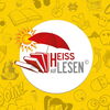 Zu sehen ist das Plakat HEISS AUF LESEN 2024