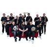 Zu sehen sind die Musikerinnen und Musiker der SchwörhausBigband.